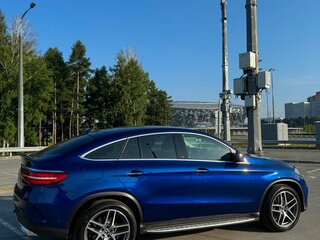 2018 Mercedes-Benz GLE Coupe 400 I (C292), синий, 5100000 рублей, вид 4