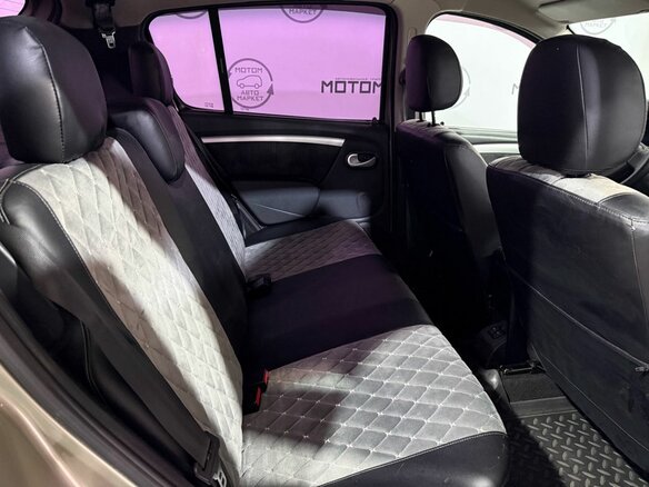 2010 Renault Sandero I, бежевый - вид 9