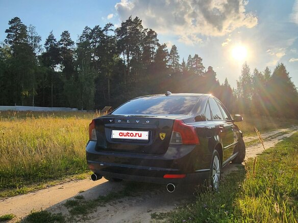 2007 Volvo S40 II Рестайлинг, чёрный, 499000 рублей - вид 9