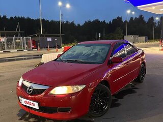 2006 Mazda 6 I (GG) Рестайлинг, красный, 430000 рублей, вид 1