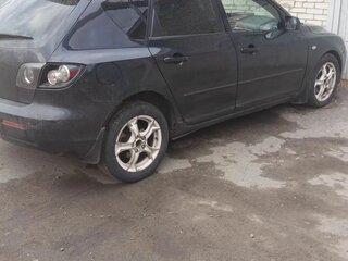 2008 Mazda 3 I (BK) Рестайлинг, чёрный, 385000 рублей, вид 1
