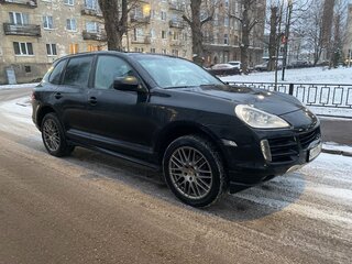 2007 Porsche Cayenne I Рестайлинг (957), чёрный, 1165000 рублей, вид 2