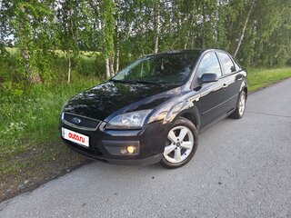 2007 Ford Focus II Рестайлинг, чёрный, 630000 рублей, вид 1