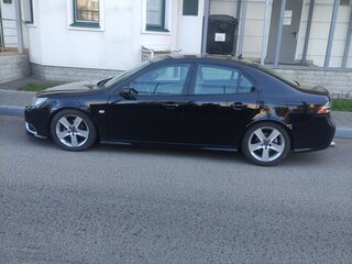 2007 Saab 9-3 II Рестайлинг, чёрный, 1380000 рублей, вид 2