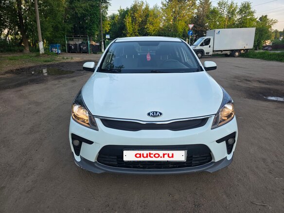 2018 Kia Rio IV, белый