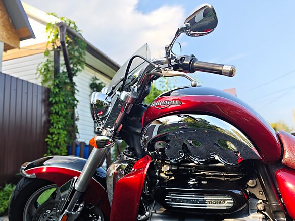 2005 Triumph Rocket III, чёрный, 650000 рублей - вид 4