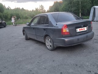 2007 Hyundai Accent ТагАЗ II, серый, 425000 рублей, вид 4