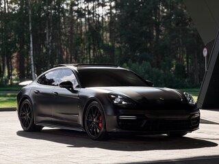 2018 Porsche Panamera Turbo II, чёрный, 8500000 рублей, вид 3