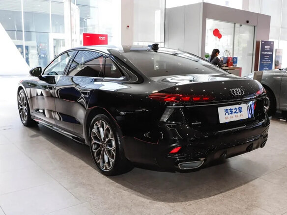 2026 Audi A6 L VI (C9), чёрный - вид 1