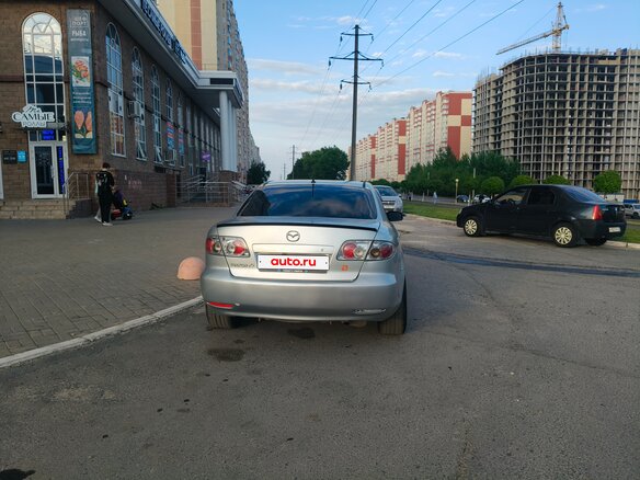 2005 Mazda 6 I (GG), серебристый, 370000 рублей - вид 2