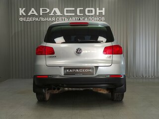 2014 Volkswagen Tiguan I Рестайлинг, серебристый, 1199000 рублей, вид 4