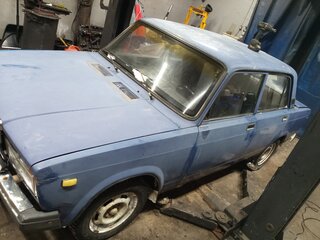 2007 Lada (ВАЗ) 2107, синий, 105000 рублей, вид 4