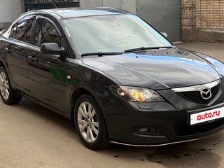 2008 Mazda 3 I (BK) Рестайлинг, чёрный, 700000 рублей, вид 4