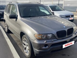 2004 BMW X5 3.0i I (E53) Рестайлинг, серый, 1100000 рублей, вид 1