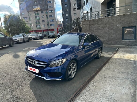 2015 Mercedes-Benz C-Класс 180 IV (W205), синий, 2150000 рублей - вид 15