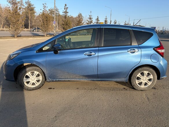 2019 Nissan Note II Рестайлинг, синий, 640000 рублей - вид 5