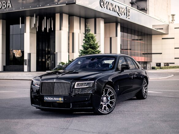 2022 Rolls-Royce Ghost Black Badge II (Series I), чёрный - вид 8