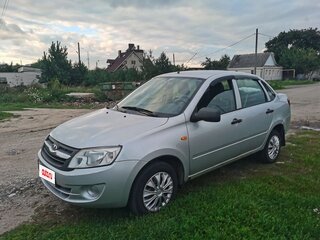 2014 Lada (ВАЗ) Granta I, серебристый, 445000 рублей, вид 1