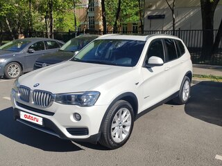 2017 BMW X3 30d xDrive II (F25) Рестайлинг, белый, 2750000 рублей, вид 1