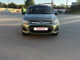 2013 Lada (ВАЗ) Kalina II, зелёный, 370000 рублей, вид 1