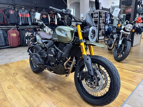 2026 Moto Morini Seiemmezzo SCR, зелёный, 744900 рублей, вид 2