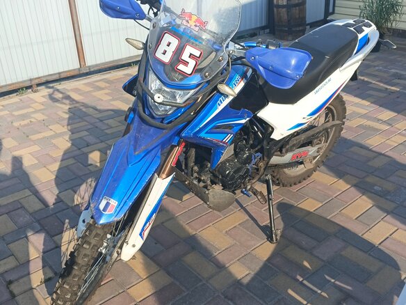 2022 Motoland Enduro 250, синий, 110000 рублей - вид 8
