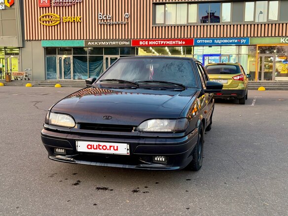 2006 Lada (ВАЗ) 2114, чёрный - вид 2
