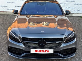 2018 Mercedes-Benz C-Класс AMG 63 AMG S IV (W205), серый, 3750000 рублей, вид 4