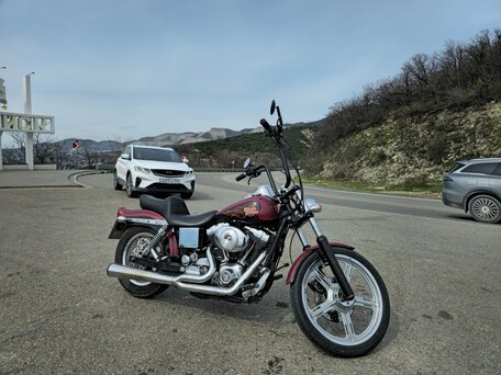 2000 Harley-Davidson Dyna Wide Glide, чёрный, 630000 рублей, вид 2