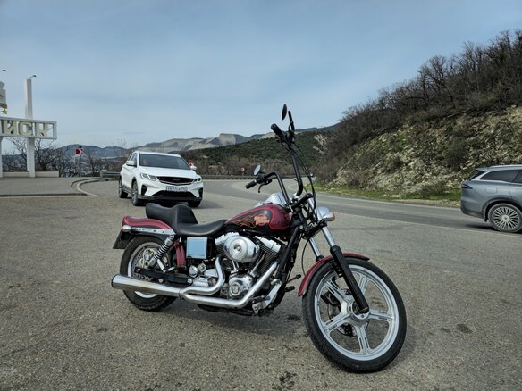 2000 Harley-Davidson Dyna Wide Glide, чёрный, 630000 рублей - вид 1