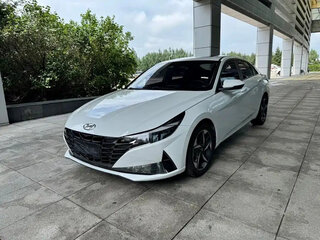 2022 Hyundai Elantra VII (CN7), белый, 1250000 рублей, вид 1
