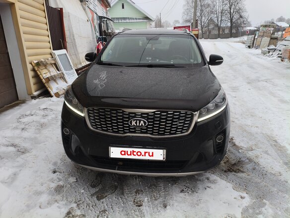 2018 Kia Sorento III Prime Рестайлинг, чёрный, 2600000 рублей