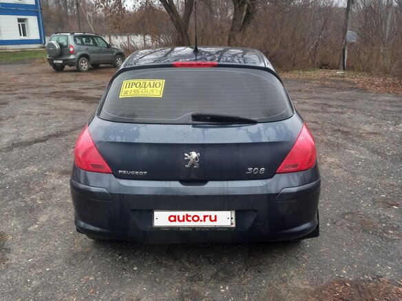 2009 Peugeot 308 I, синий, 400000 рублей - вид 5