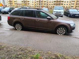 2014 Skoda Octavia III (A7), коричневый, 1350000 рублей, вид 3