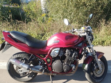 1996 Suzuki Bandit 1200, красный, 280000 рублей, вид 4