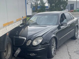 2006 Mercedes-Benz E-Класс 200 III (W211, S211) Рестайлинг, чёрный, 500000 рублей, вид 2