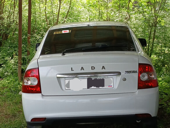 2011 Lada (ВАЗ) Priora I, белый, 525000 рублей