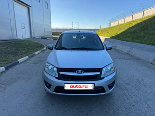 2014 Lada (ВАЗ) Granta I, серебристый, 690000 рублей, вид 3