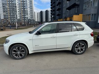 2009 BMW X5 30d II (E70), белый, 1750000 рублей, вид 3
