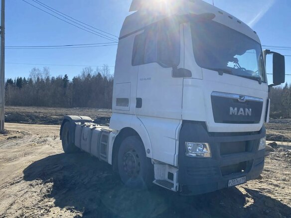 2019 MAN TGX, белый