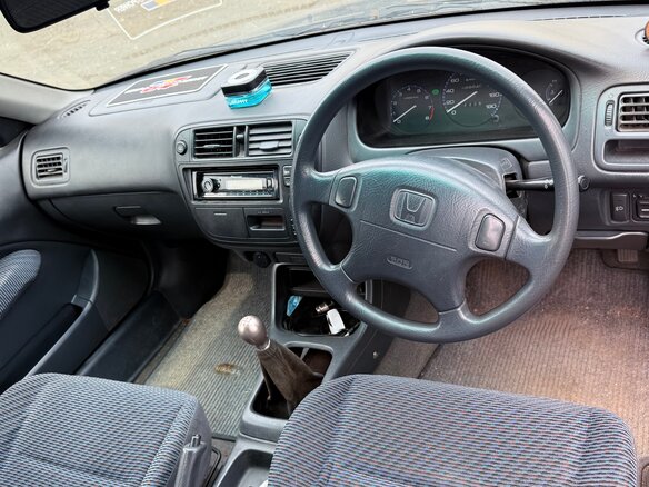 1997 Honda Civic VI, чёрный, 500000 рублей - вид 5