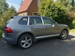 2007 Porsche Cayenne Turbo I Рестайлинг (957), серый, 1150000 рублей, вид 3