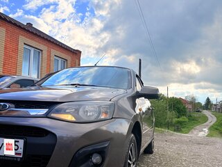 2014 Lada (ВАЗ) Kalina II, коричневый, 470000 рублей, вид 1