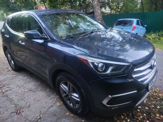 2018 Hyundai Santa Fe III Рестайлинг, серый, 1455000 рублей, вид 2