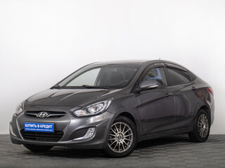 2011 Hyundai Solaris I, серый, 709000 рублей, вид 2