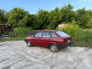 1993 Lada (ВАЗ) 2109, пурпурный, 35000 рублей, вид 4