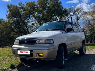 1999 Mazda MPV I (LV), белый, 485000 рублей, вид 1