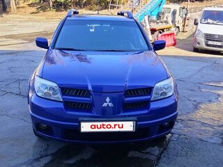 2004 Mitsubishi Outlander I, синий, 680000 рублей, вид 1