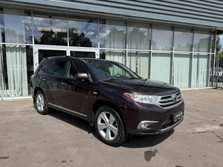 2013 Toyota Highlander II (XU40) Рестайлинг, красный, 1670000 рублей, вид 3
