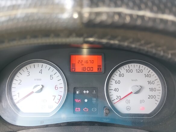 2008 Renault Logan I, синий, 330000 рублей - вид 5